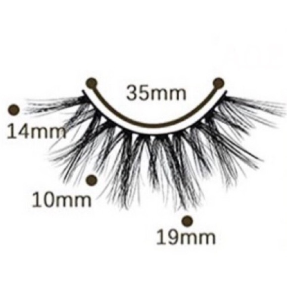 A2 Cruelty Free Faux Mink 3D Light-weight False Volume Eyelashes - Picture 2 of 2